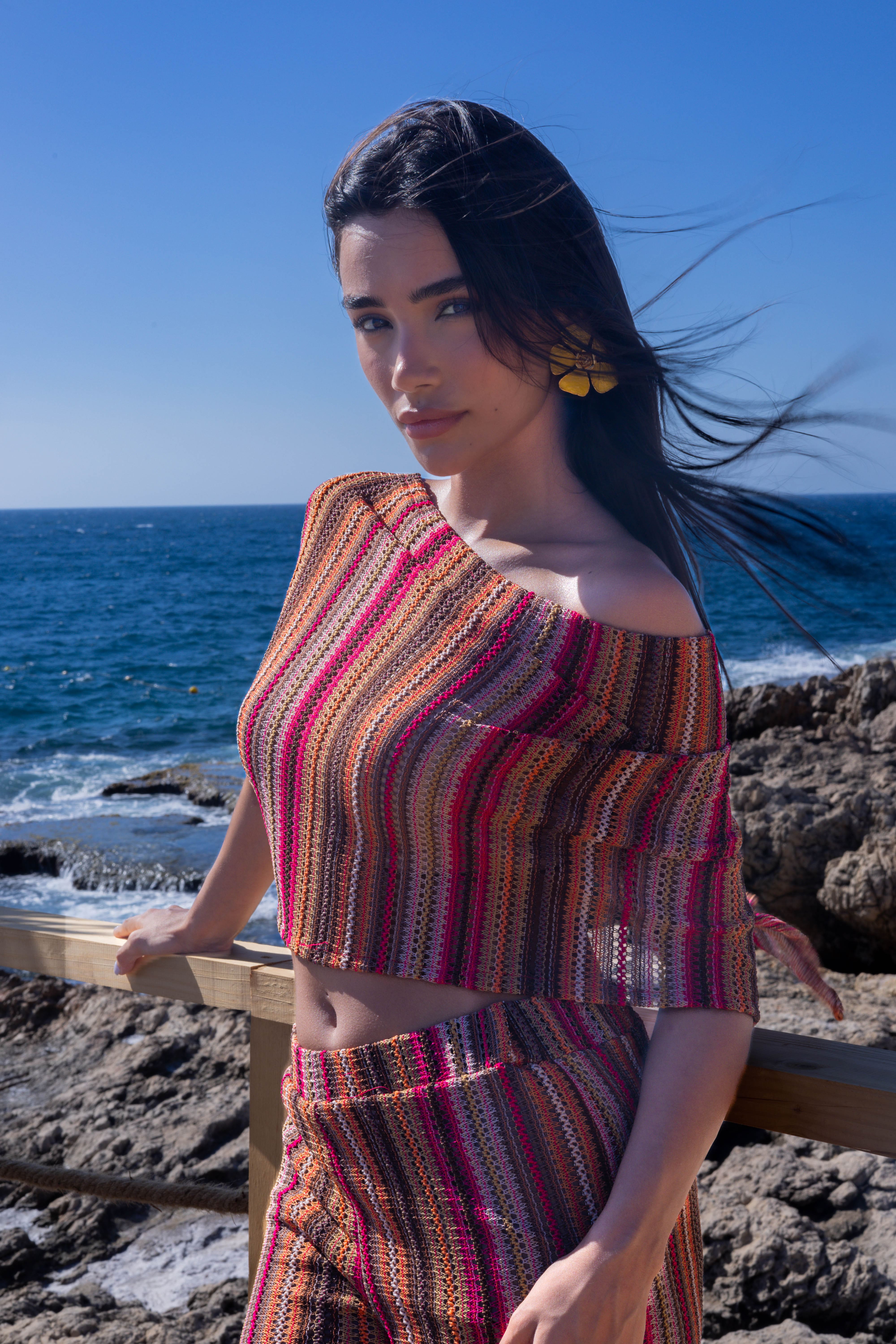 The Sunset Stripe Set