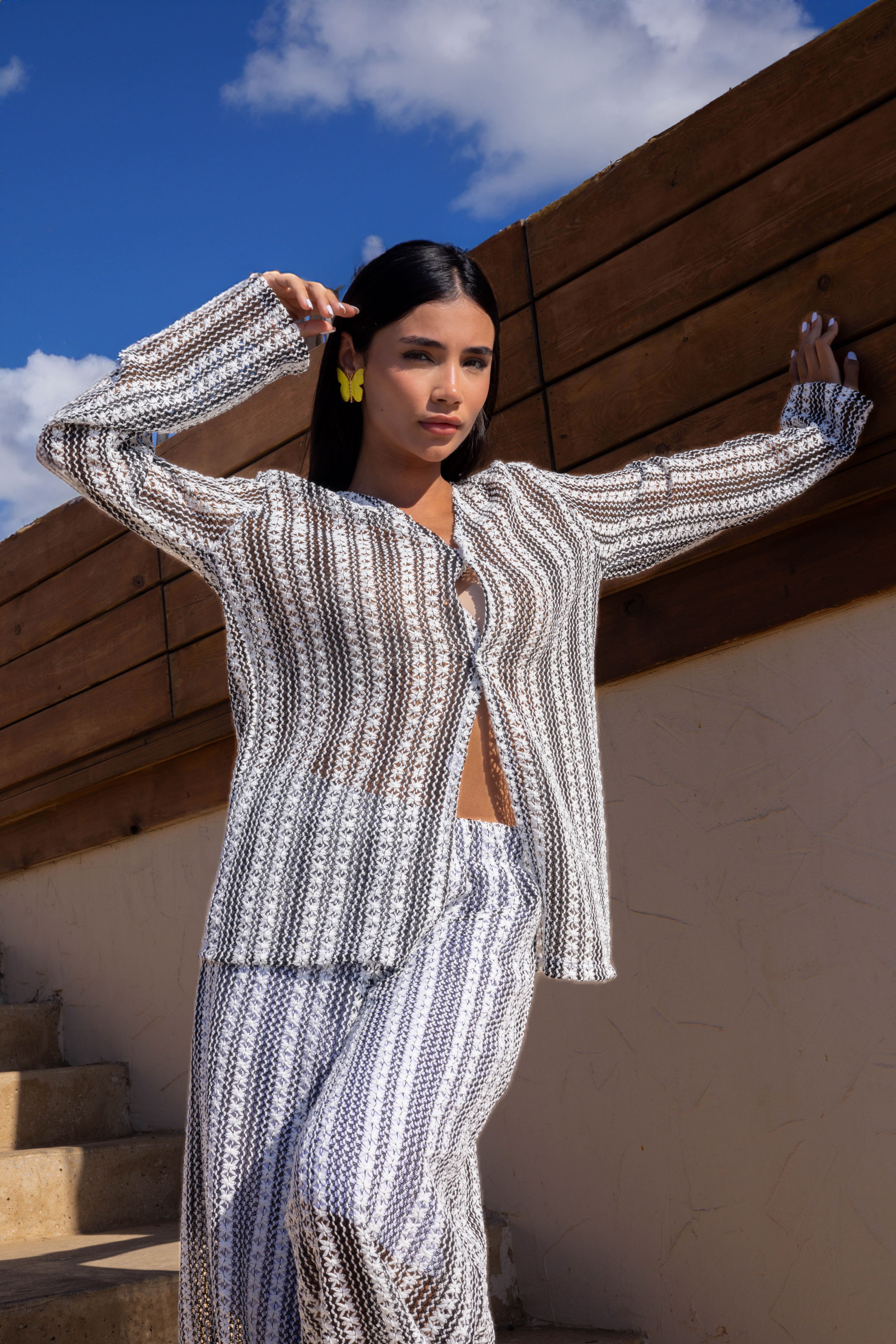 Monochrome Crochet Set