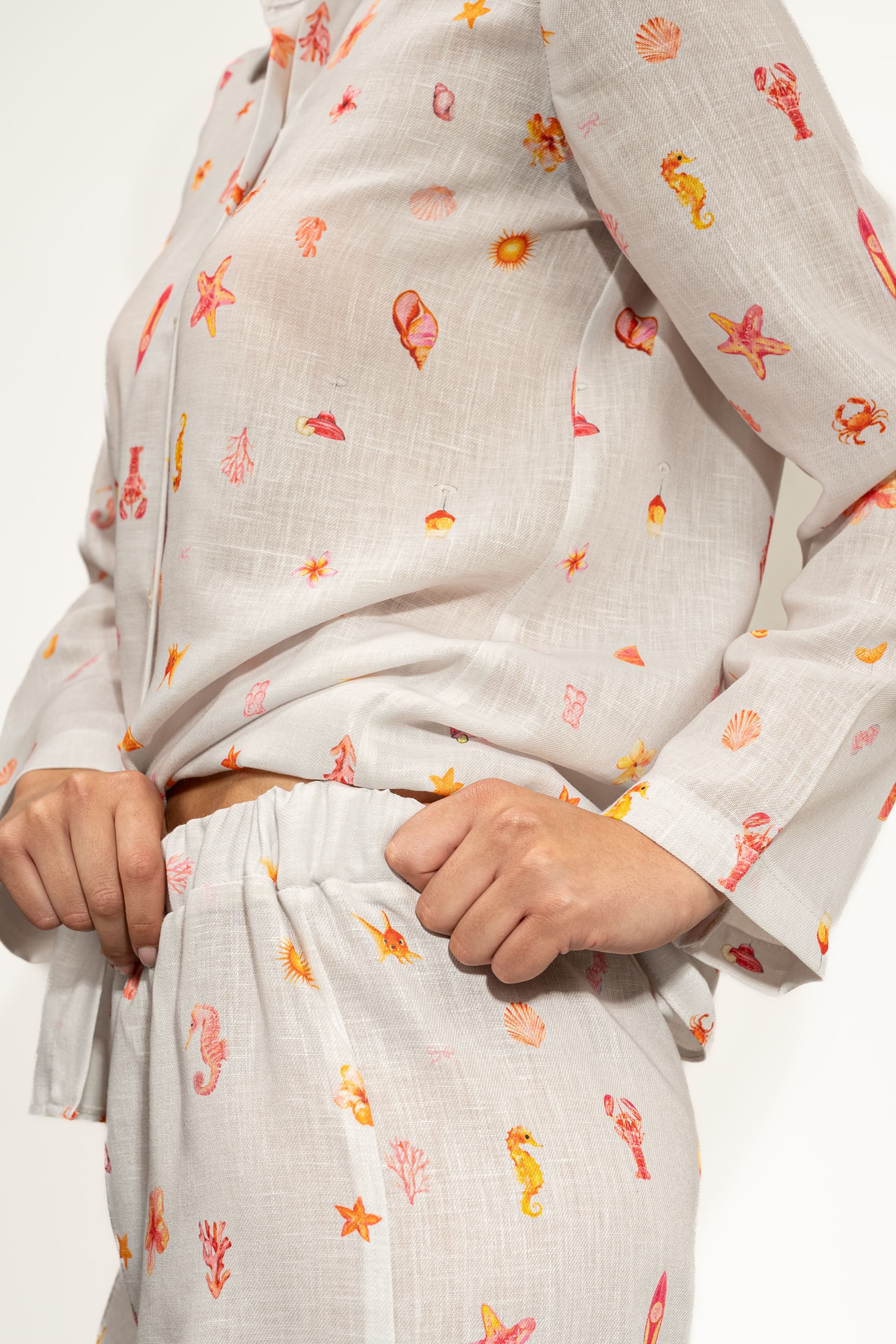 The Linen Ease Pants Set