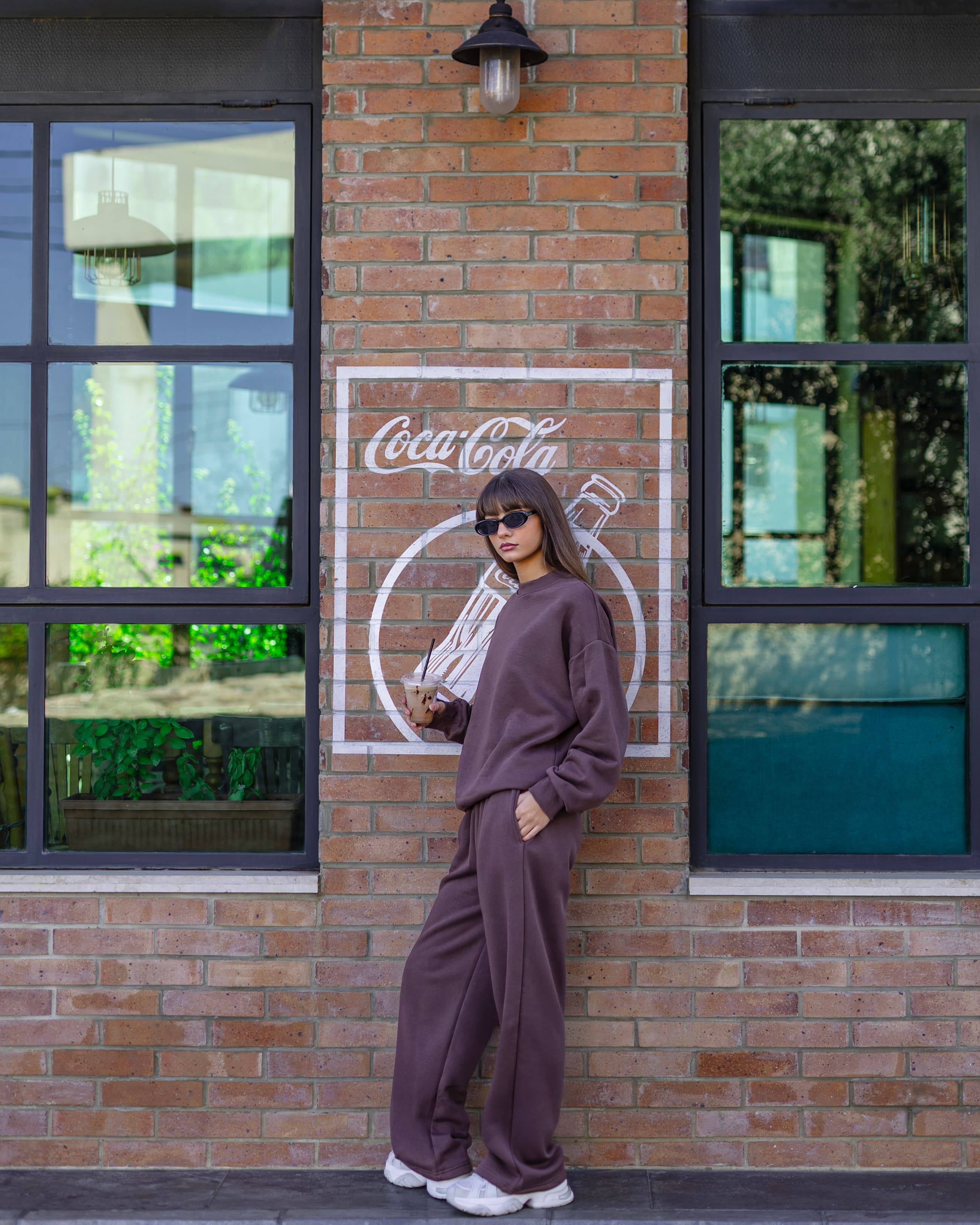 Chocolate Sweatshirt Set