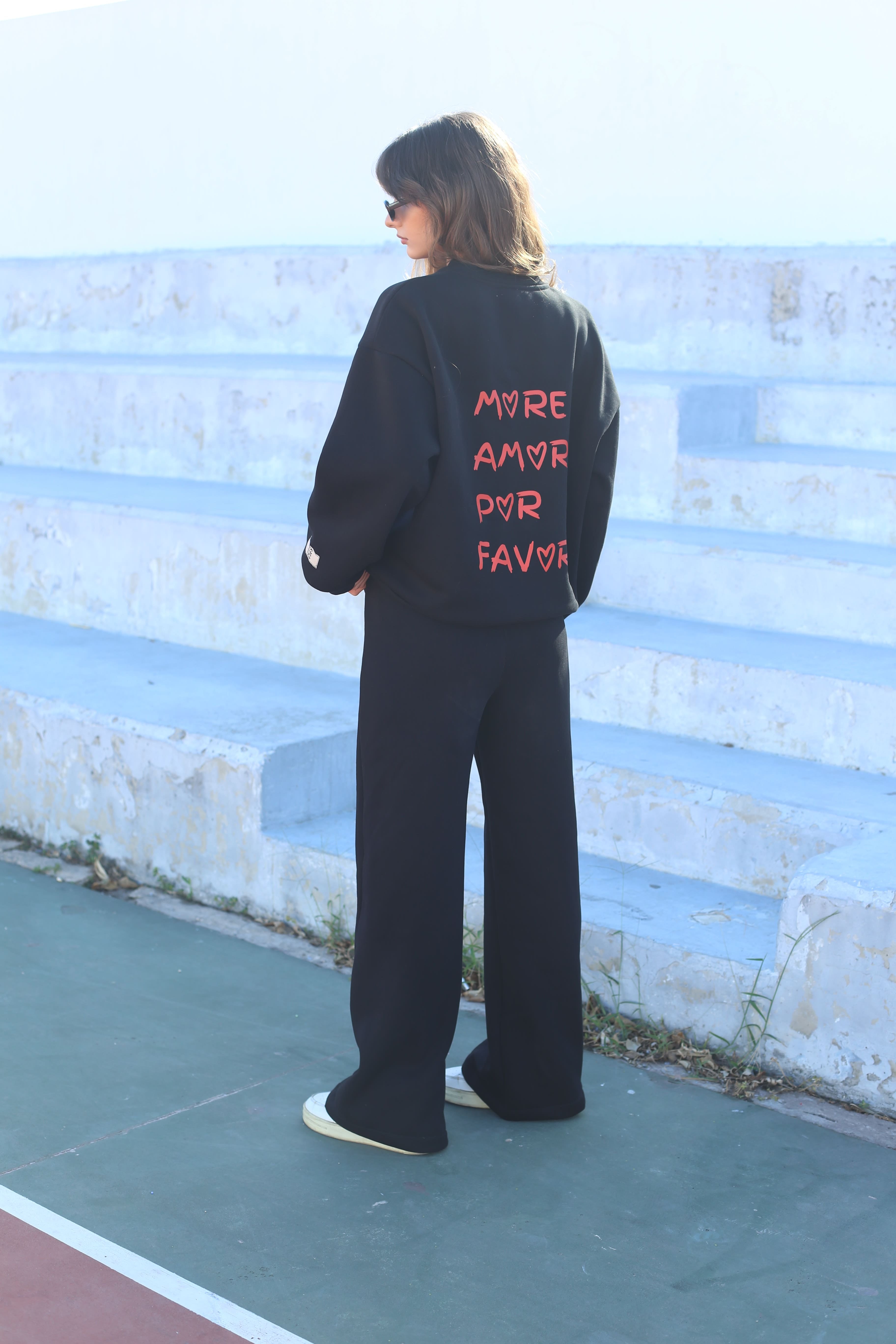 Black Co-ord - MORE AMOR POR FAVOR