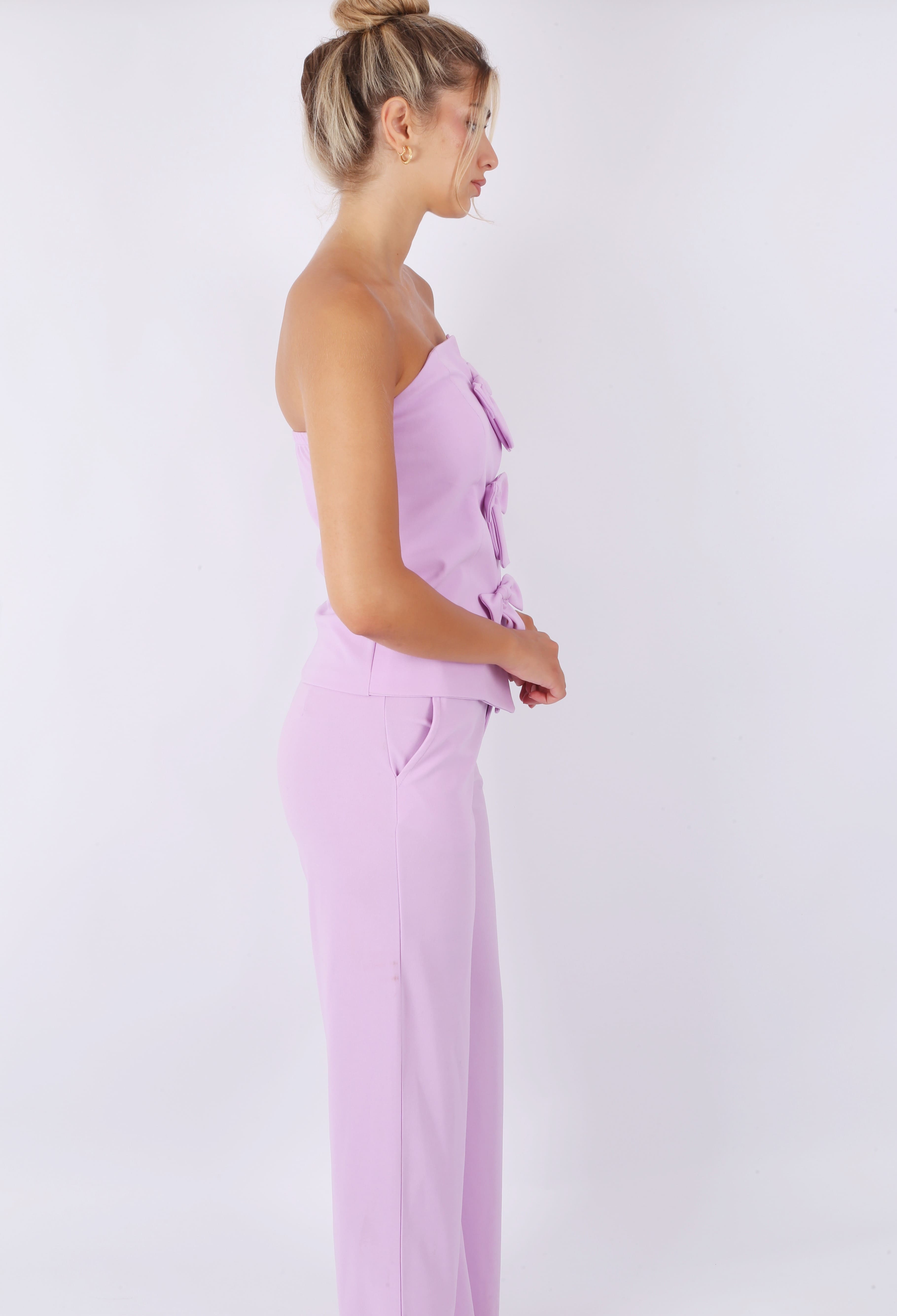 Lola Bow Set - In Lilac