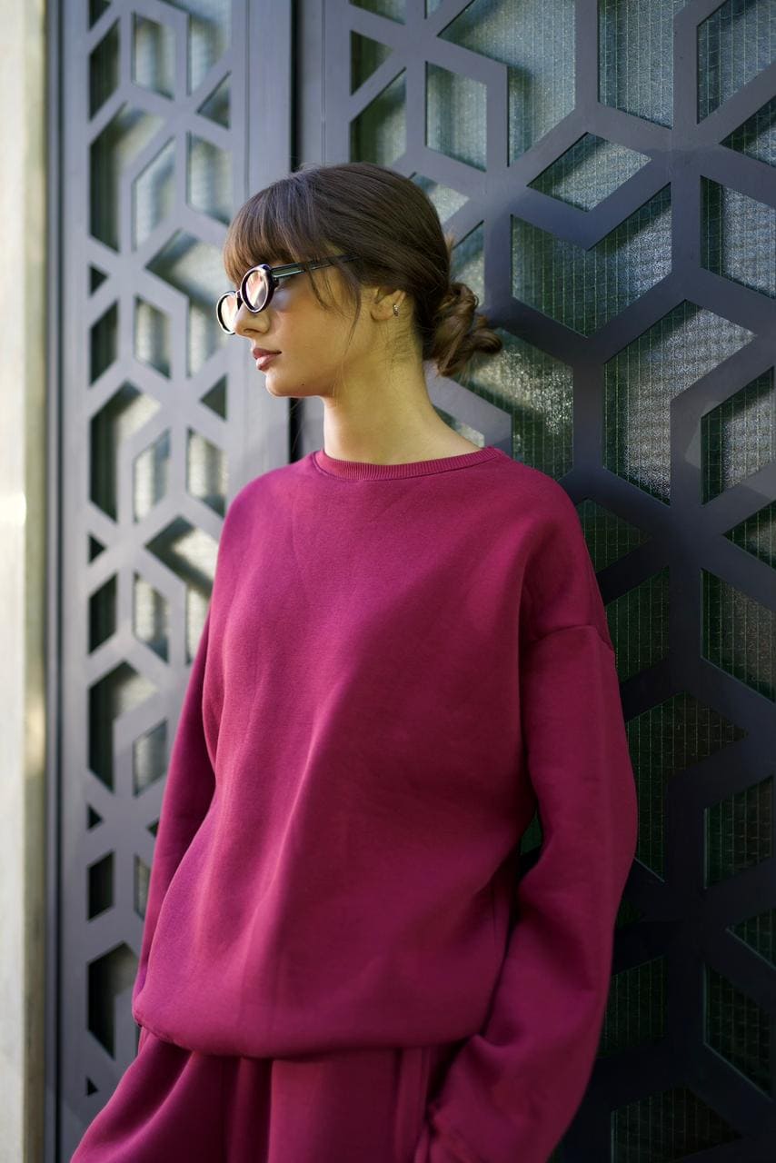 Aubergine Sweatshirt