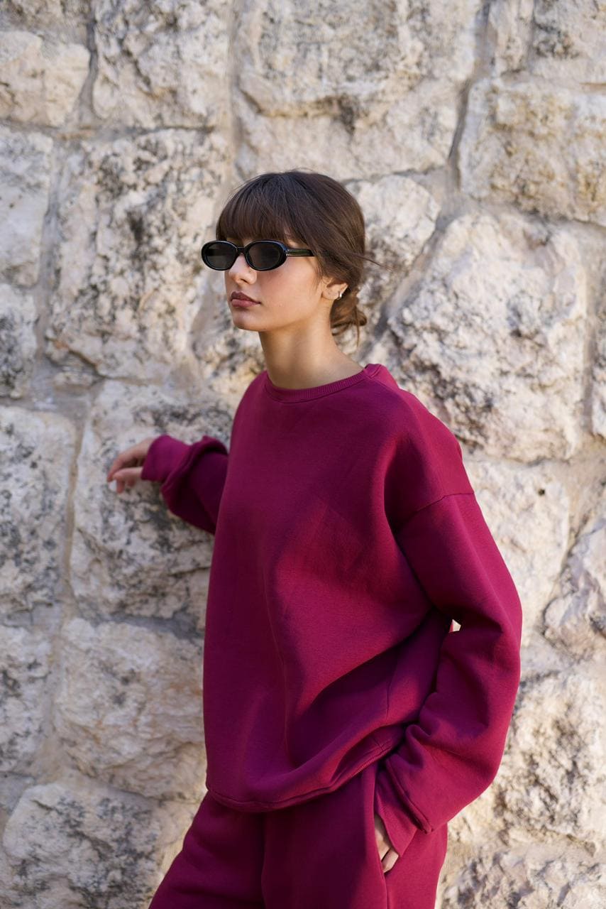 Aubergine Sweatshirt