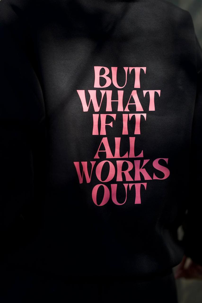 Black Hoodie - :)