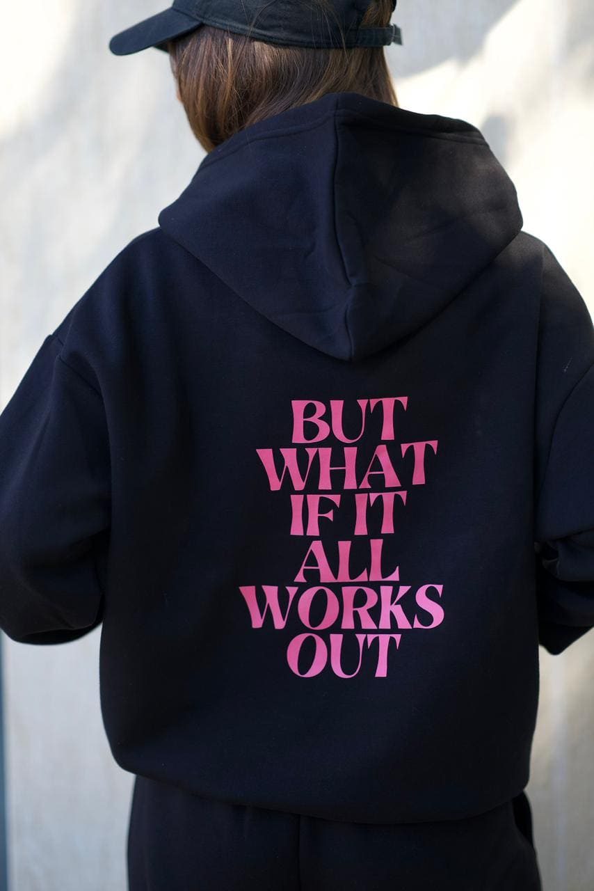 Black Hoodie - :)
