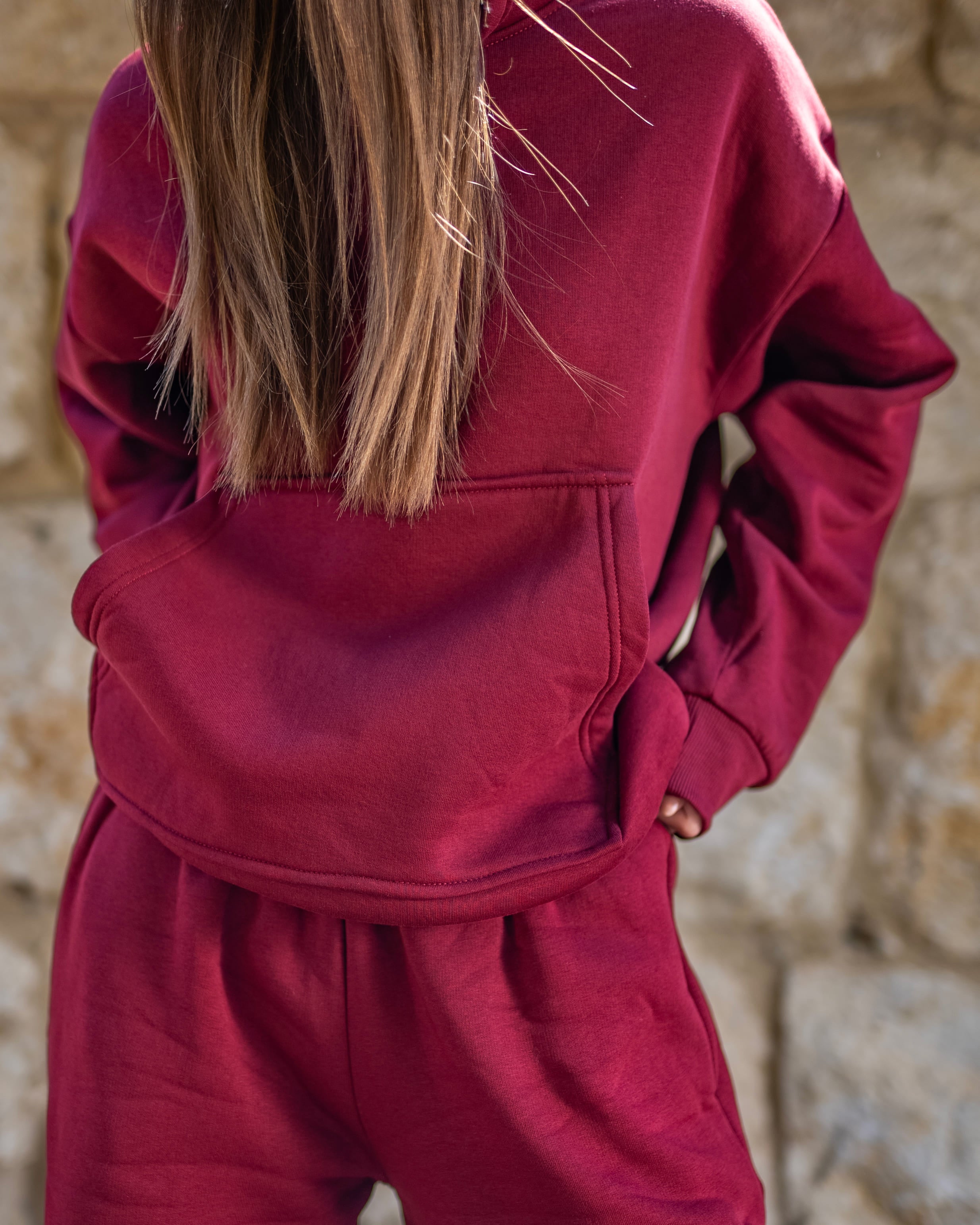 Burgundy Hoodie