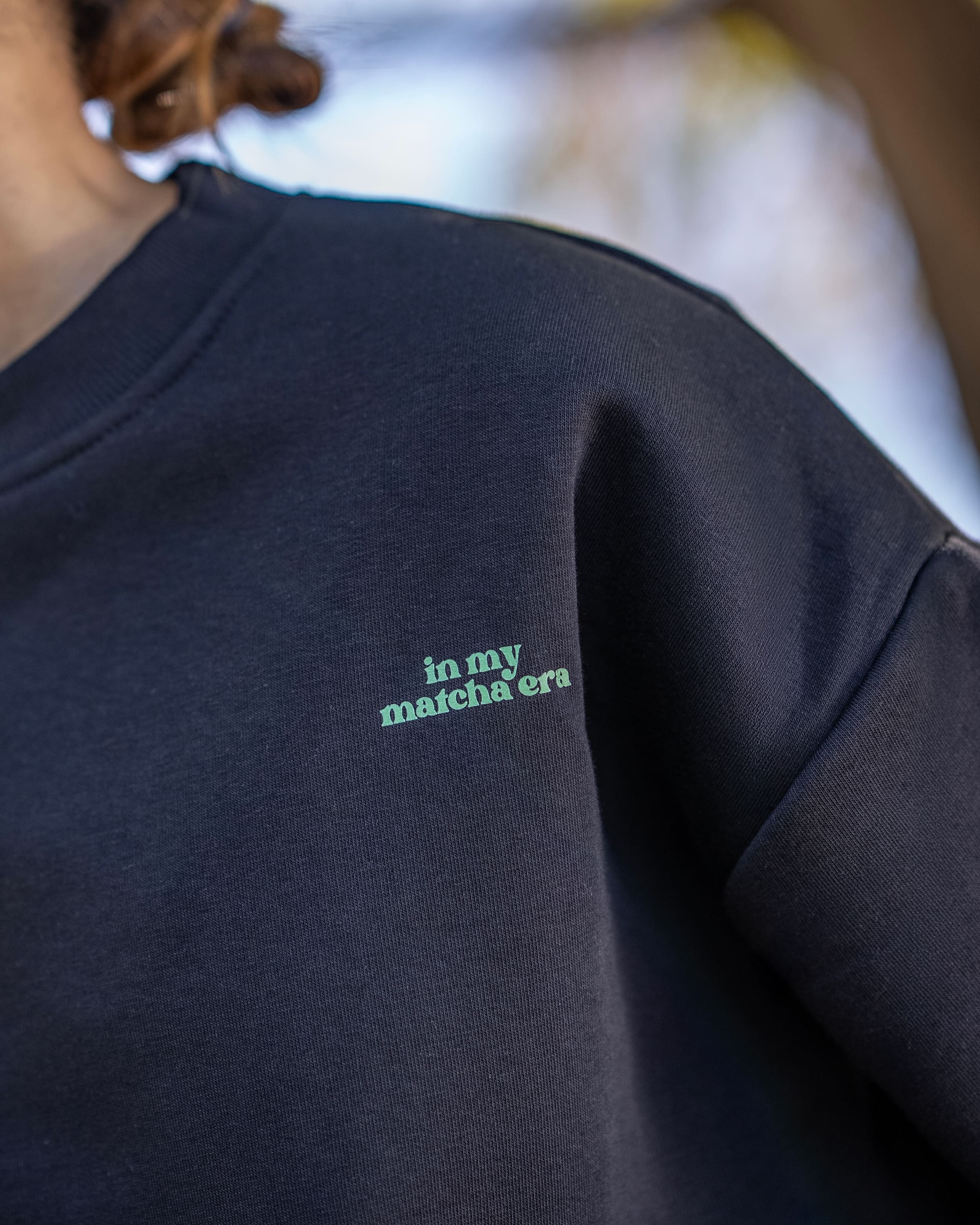 Black Sweatshirt - MATCHA