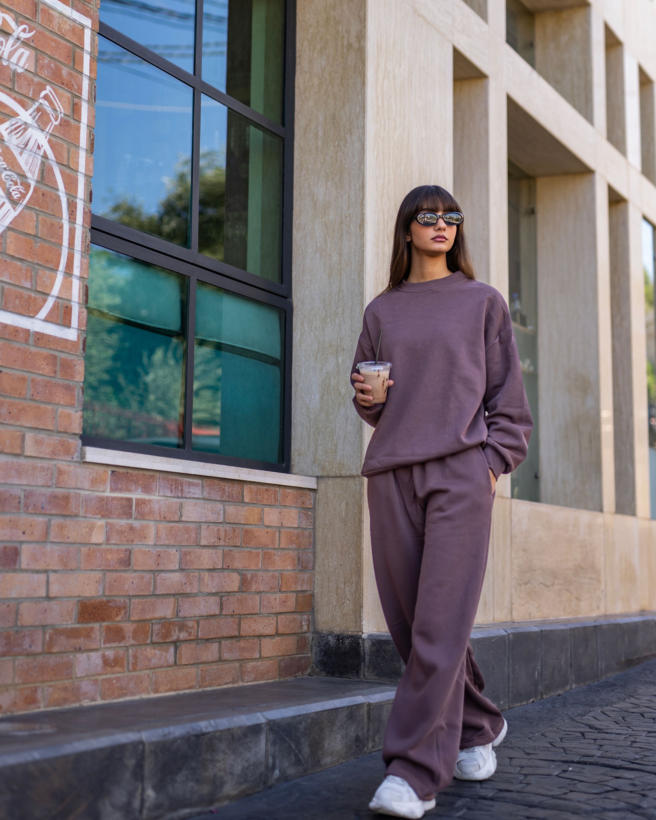 Chocolate Sweatshirt Set