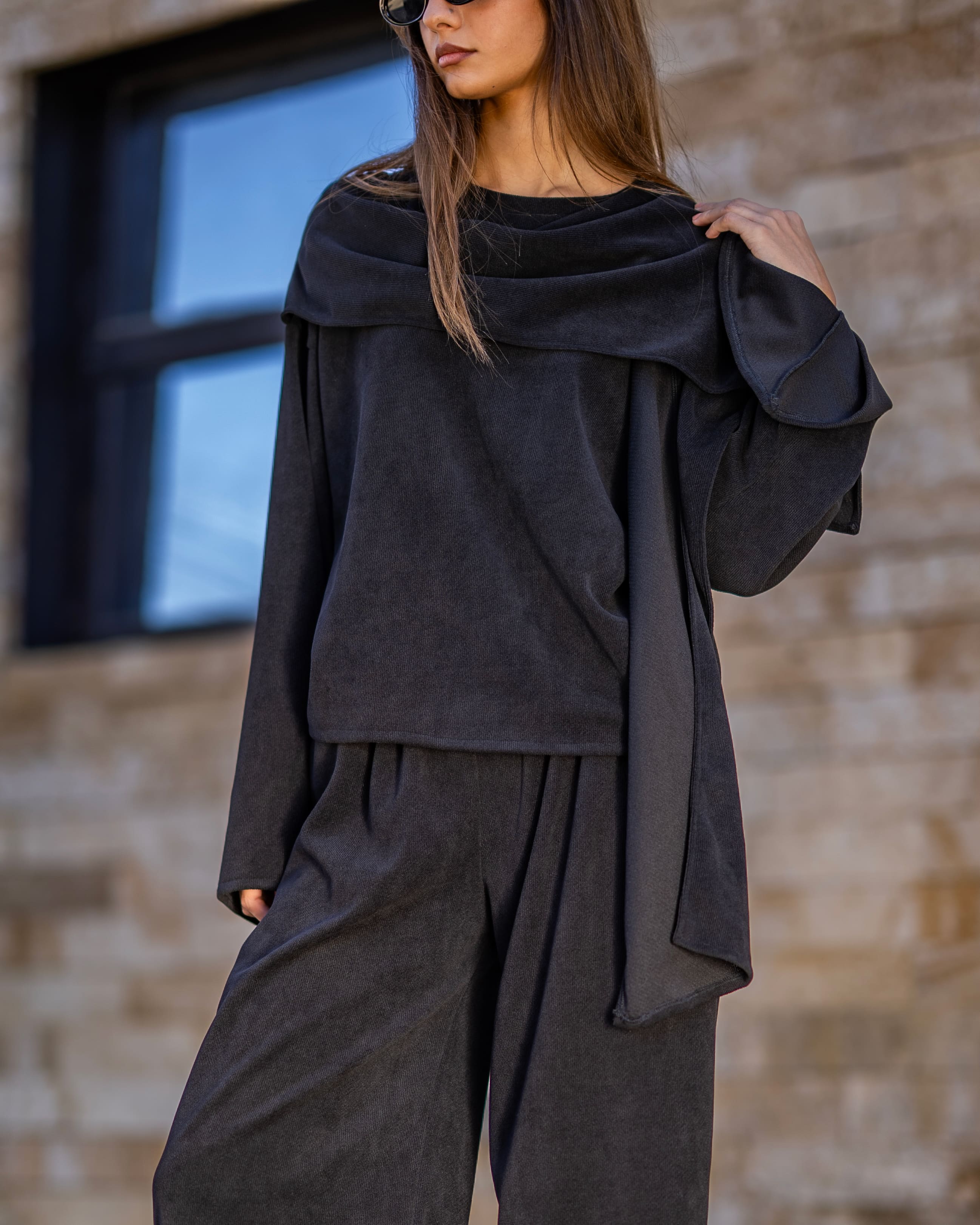 Scarf Set - Black