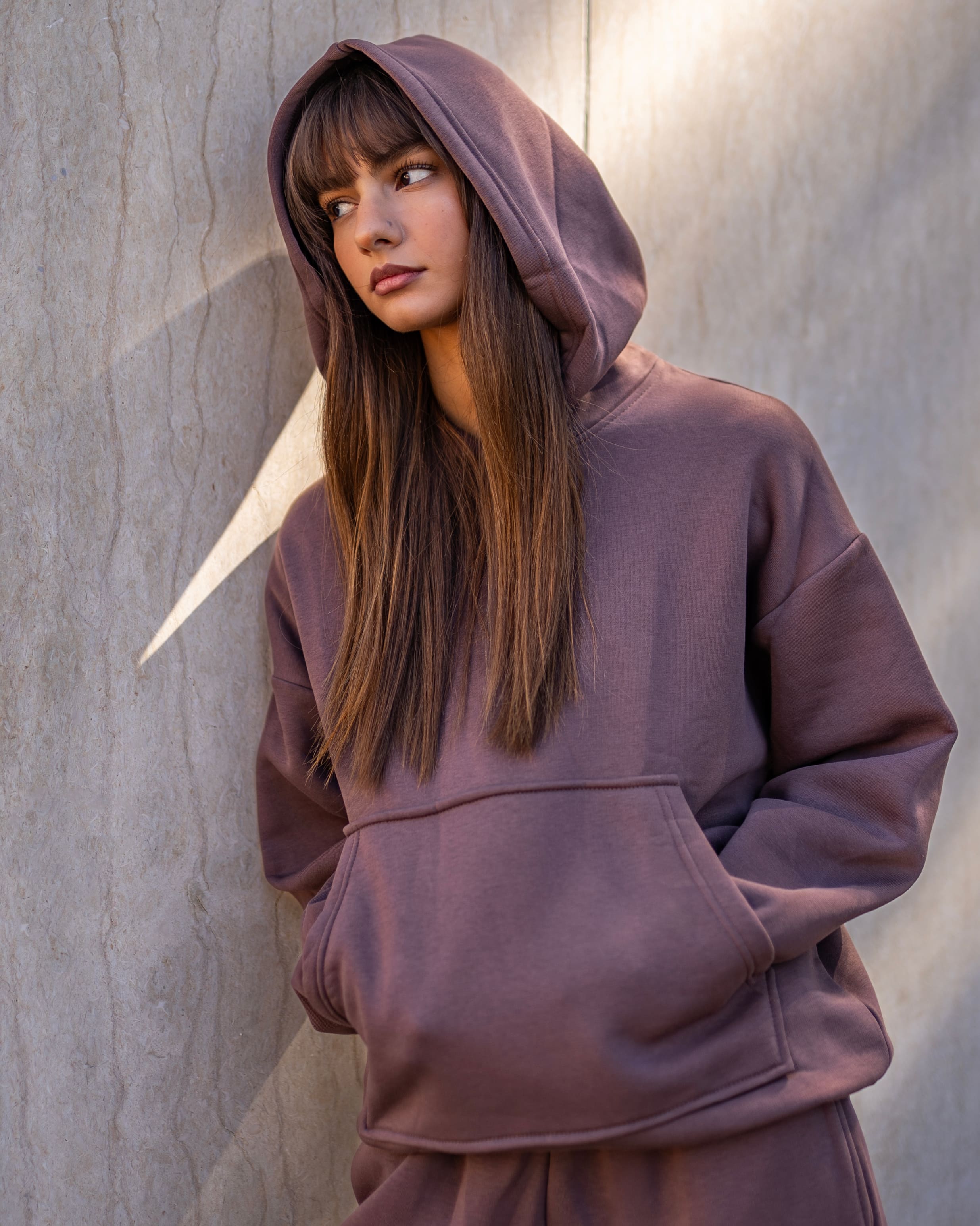 Chocolate Hoodie Set