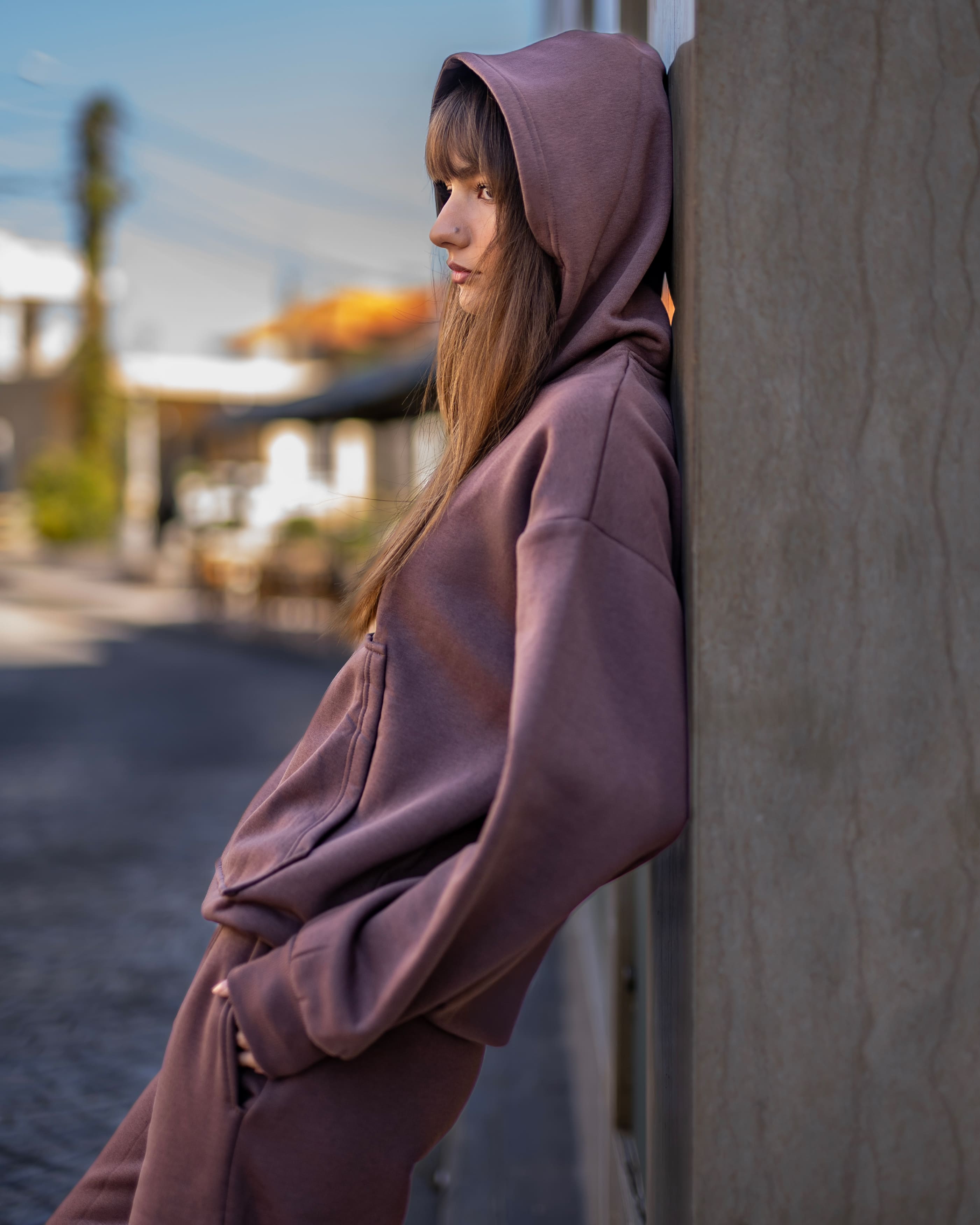 Chocolate Hoodie Set