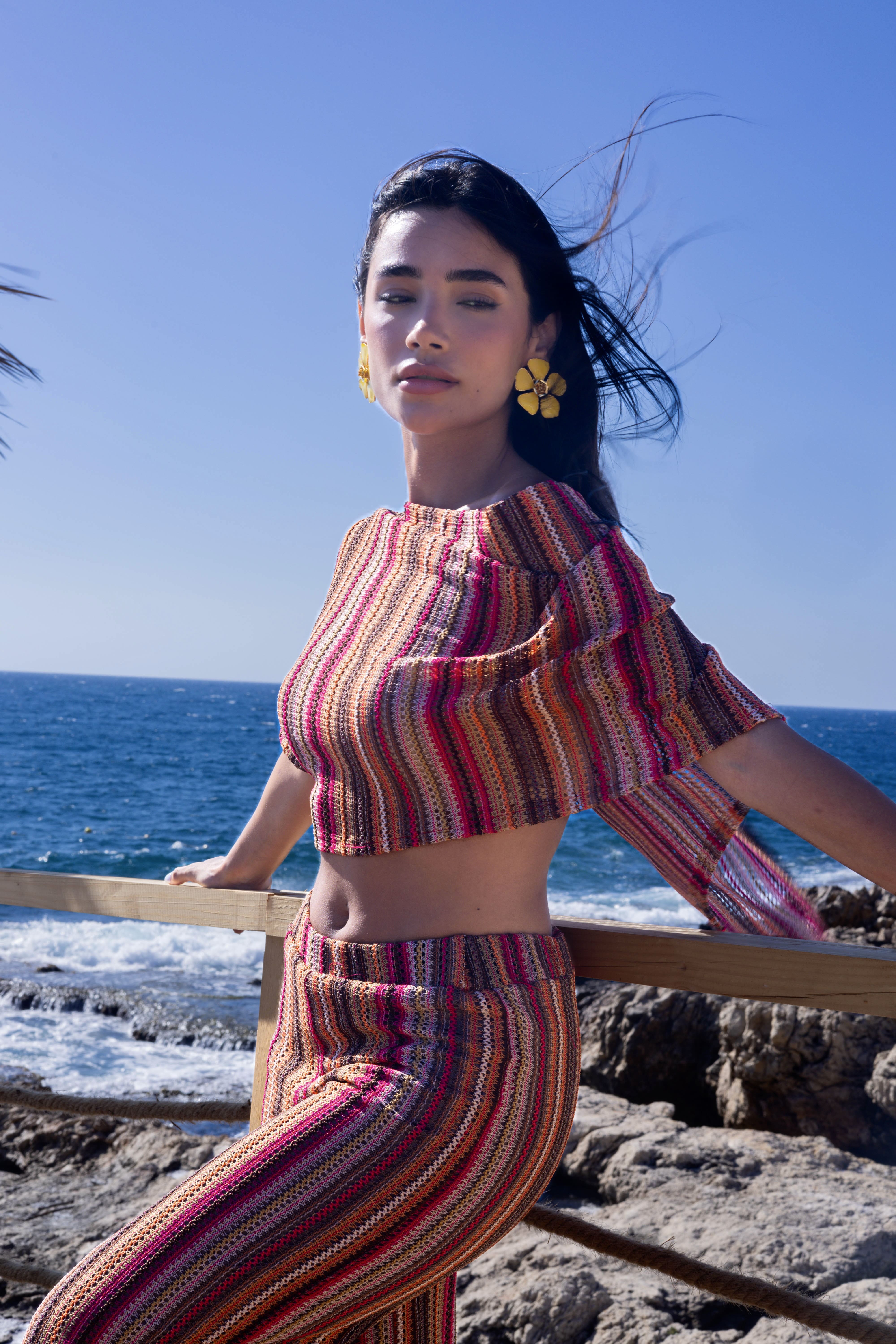 The Sunset Stripe Set