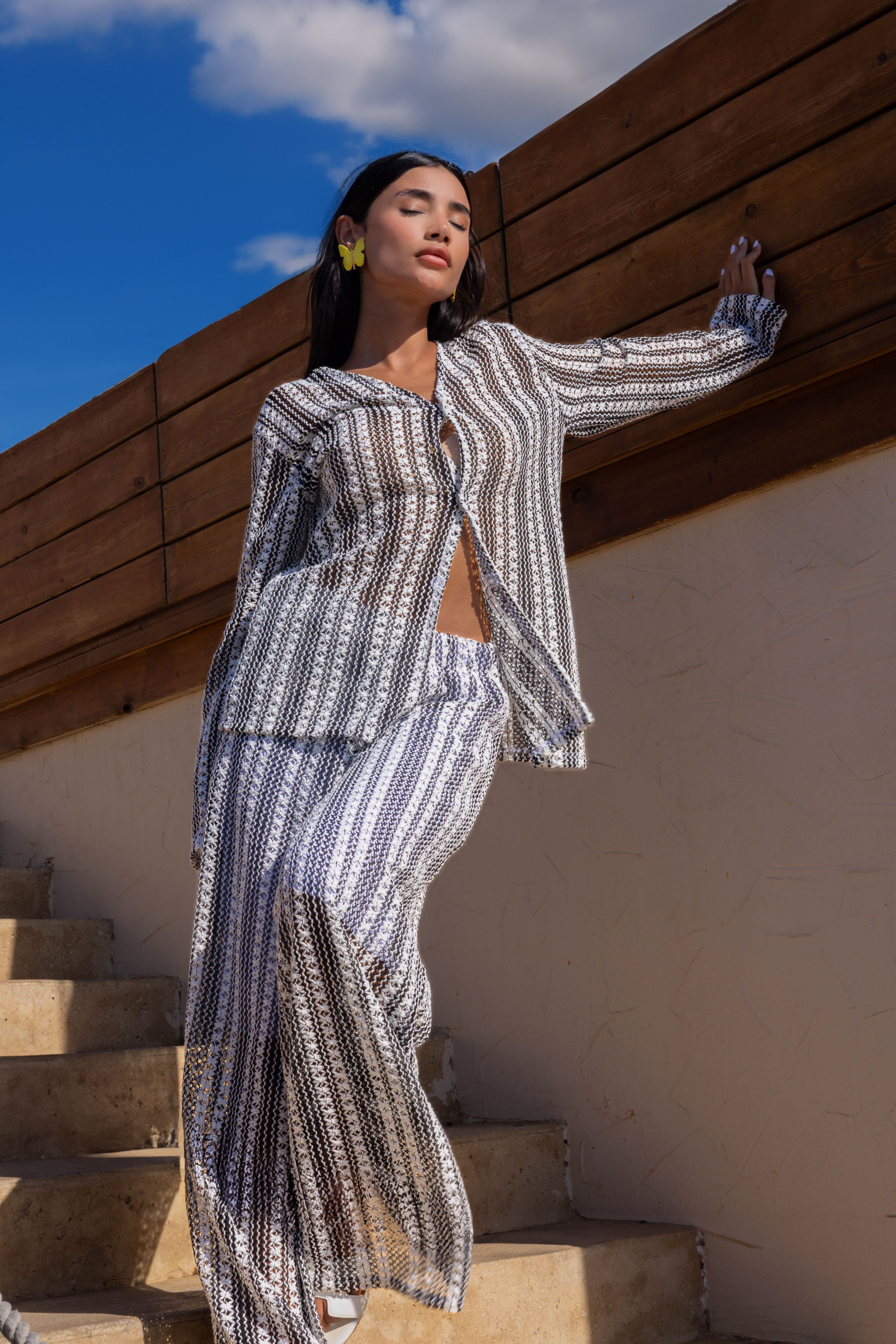 Monochrome Crochet Set