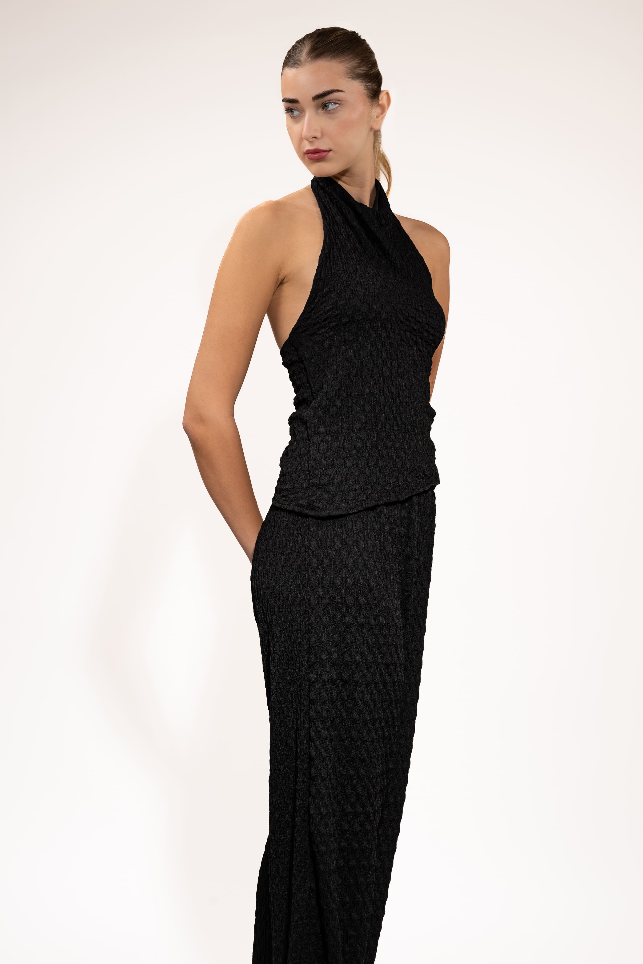 Textured Minimal Set - Black