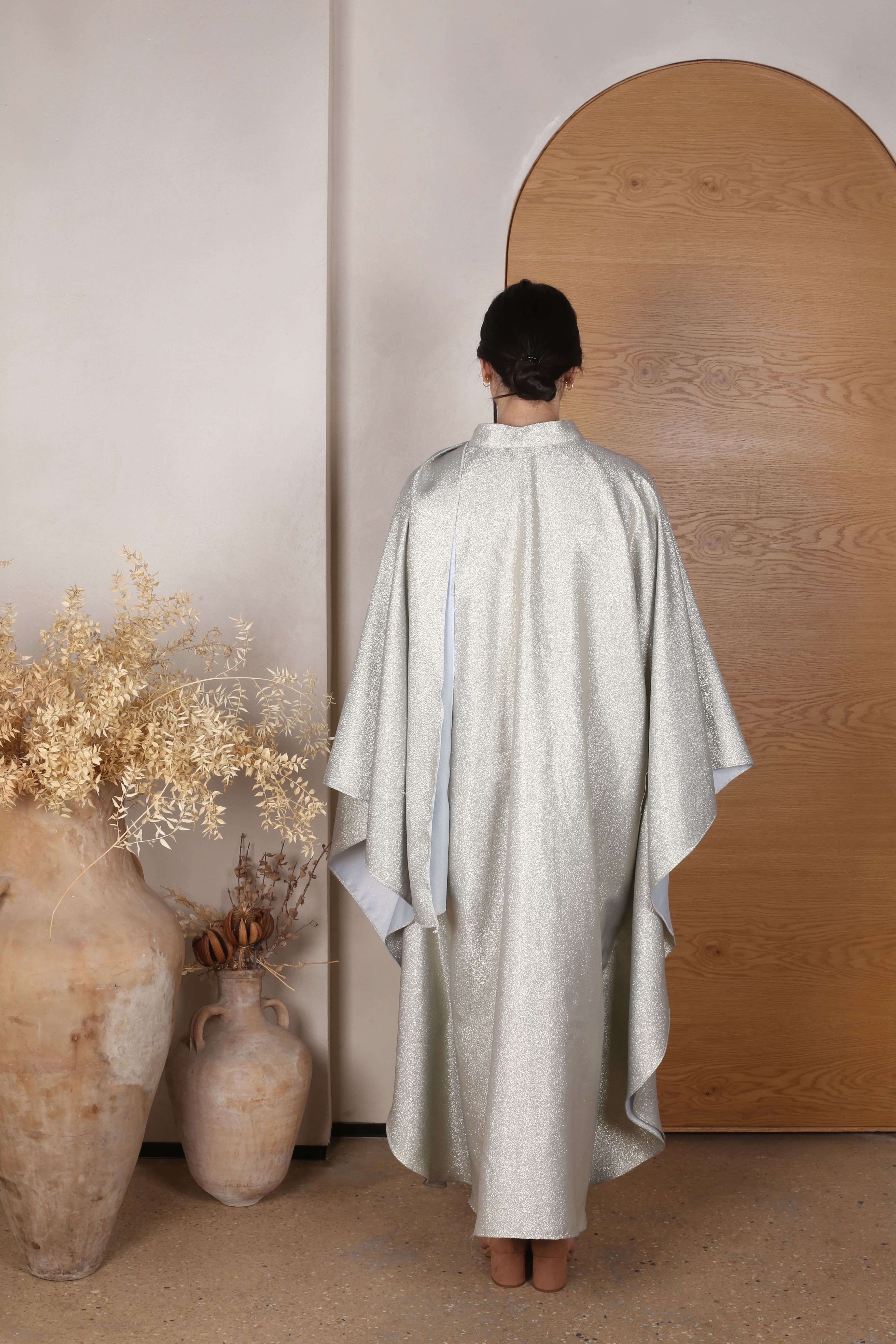 Silver Luster Kaftan