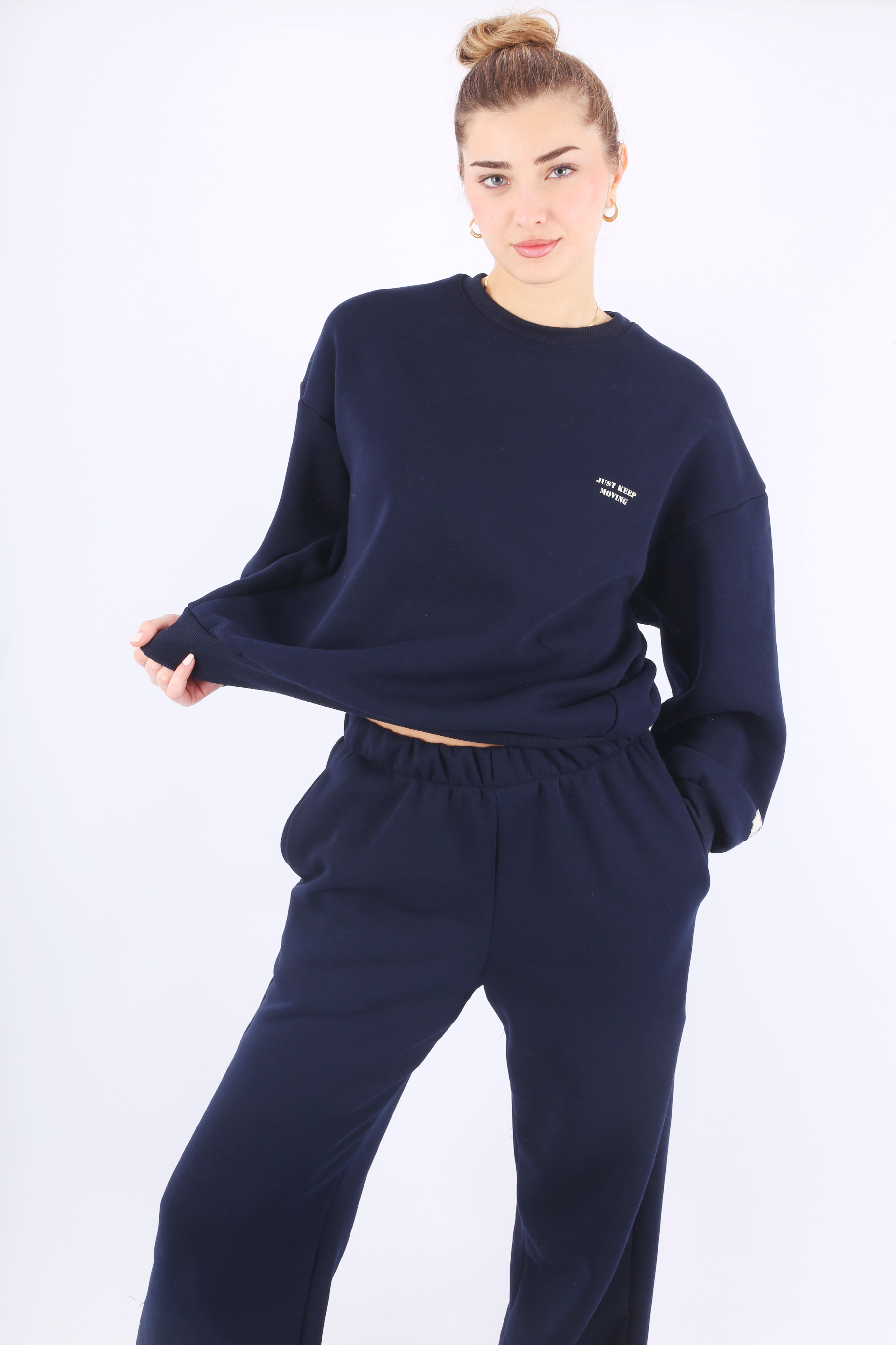 Navy Blue Co-Ord - Just Keep Moving