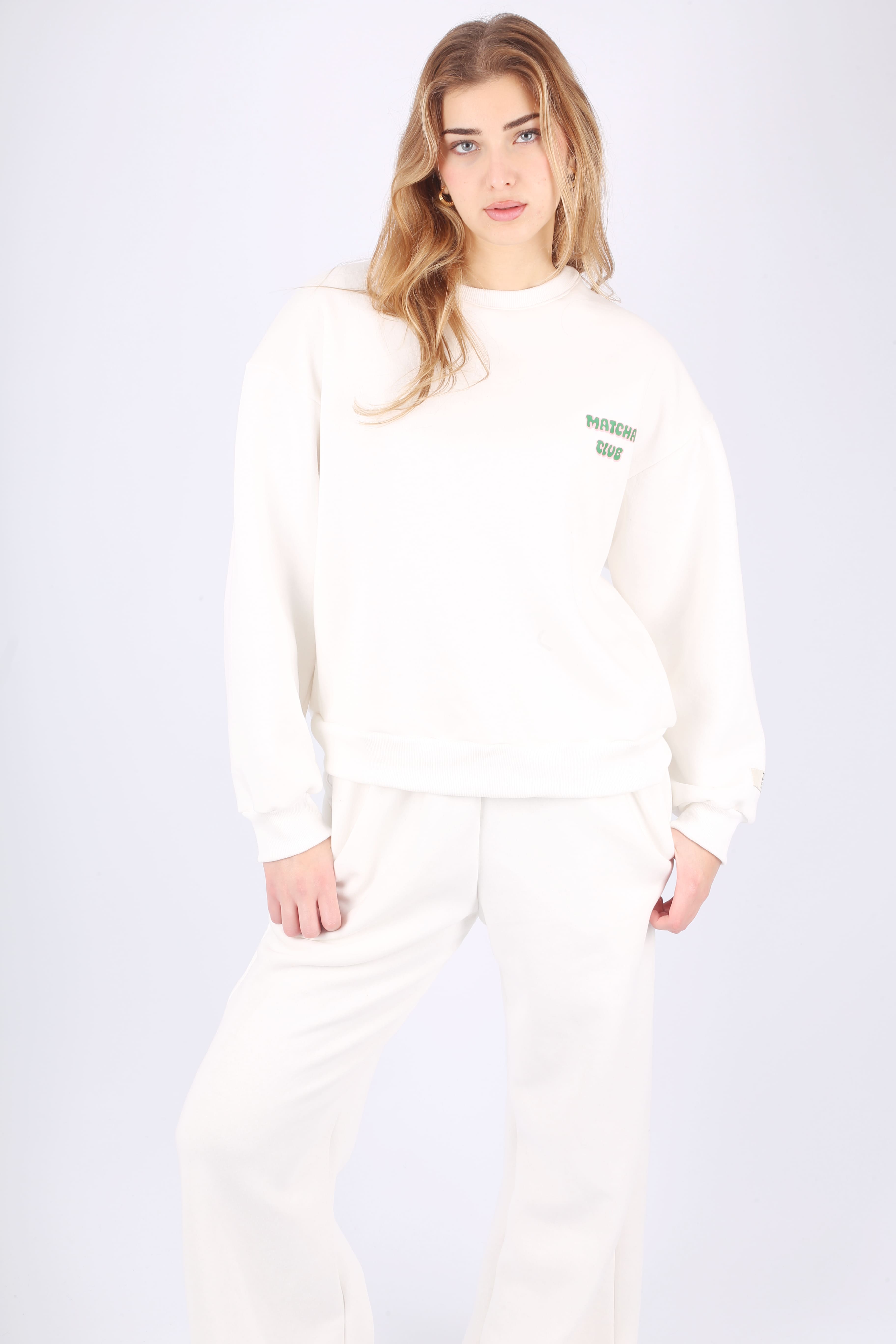 White Co-Ord - Matcha Club