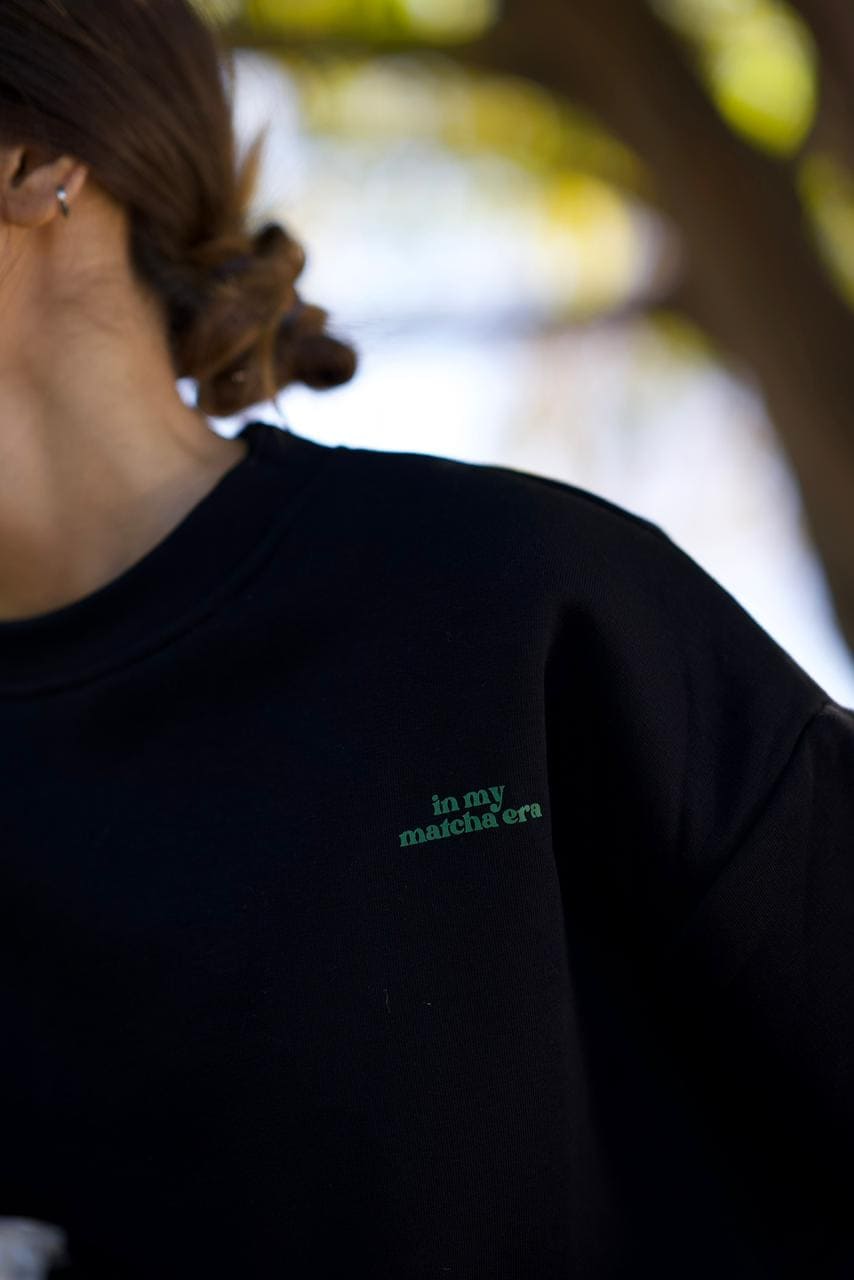 Black Sweatshirt - MATCHA
